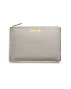 Katie Loxton Soft Pebble Perfect Pouch | Stone